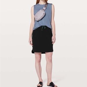 Lululemon On The Fly Skirt |Black|Size 10| 21"